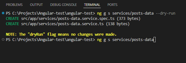 Create a Service