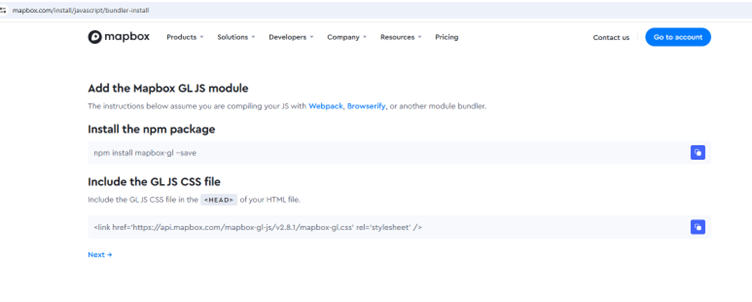 mapbox install